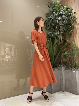 PROPORTION STAFFさん（レディース・162cm）の夏コーディネート