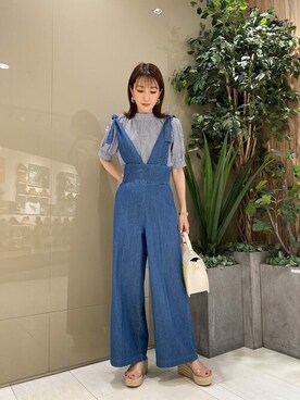 PROPORTION STAFFさん（レディース・162cm）の夏コーディネート
