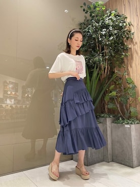 PROPORTION STAFFさん(レディース・162cm)の夏コーディネート