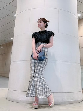 PROPORTION STAFFさん（レディース・158cm）の夏コーディネート