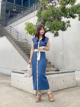 PROPORTION STAFFさん（レディース・155cm）の夏コーディネート