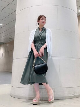 PROPORTION STAFFさん（レディース・158cm）の夏コーディネート