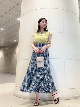 PROPORTION STAFFさん（レディース・158cm）の夏コーディネート