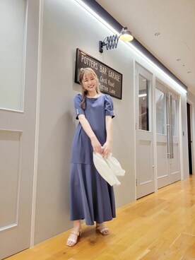 PROPORTION STAFFさん（レディース・157cm）の夏コーディネート