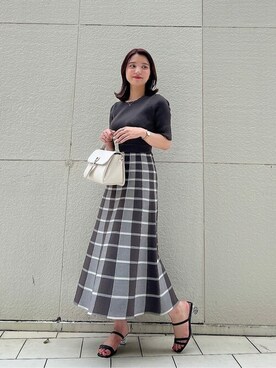 PROPORTION STAFFさん（レディース・158cm）の夏コーディネート