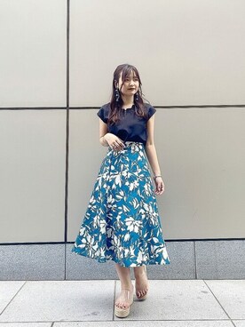 PROPORTION STAFFさん（レディース・155cm）の夏コーディネート