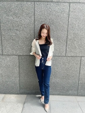 PROPORTION STAFFさん（レディース・153cm）の夏コーディネート