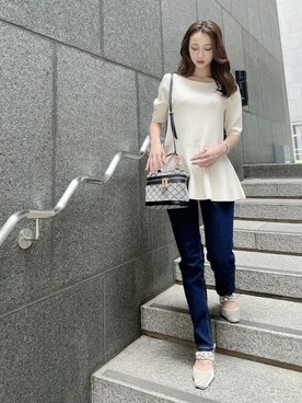 PROPORTION STAFFさん(レディース・153cm)の夏コーディネート