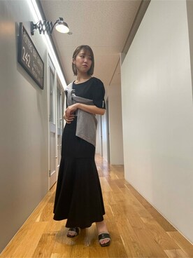 PROPORTION STAFFさん（レディース・154cm）の夏コーディネート