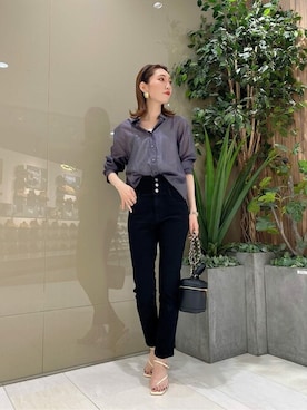 PROPORTION STAFFさん（レディース・162cm）の夏コーディネート