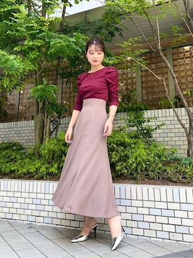 PROPORTION STAFFさん（レディース・158cm）の夏コーディネート