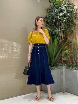 PROPORTION STAFFさん（レディース・162cm）の夏コーディネート