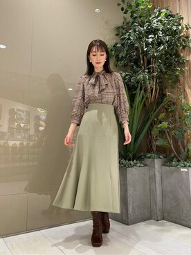 PROPORTION STAFFさん（レディース・162cm）の秋コーディネート