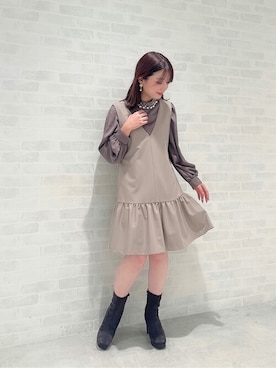 PROPORTION STAFFさん（レディース・158cm）の秋コーディネート