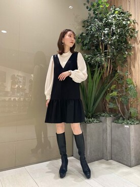 PROPORTION STAFFさん（レディース・162cm）の秋コーディネート