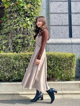 PROPORTION STAFFさん（レディース・155cm）の秋コーディネート