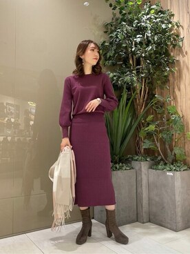 PROPORTION STAFFさん（レディース・162cm）の秋コーディネート
