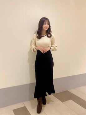 PROPORTION STAFFさん（レディース・155cm）の冬コーディネート