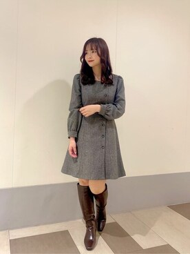 PROPORTION STAFFさん(レディース・155cm)の冬コーディネート