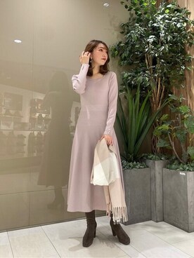 PROPORTION STAFFさん（レディース・162cm）の冬コーディネート