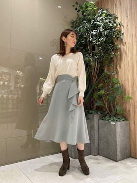 PROPORTION STAFFさん(レディース・162cm)の冬コーディネート