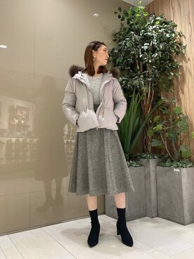 PROPORTION STAFFさん（レディース・162cm）の冬コーディネート