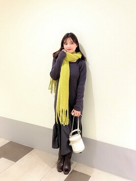 PROPORTION STAFFさん（レディース・158cm）の冬コーディネート