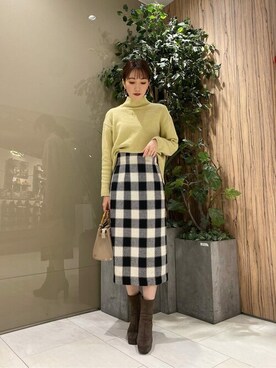 PROPORTION STAFFさん(レディース・162cm)の冬コーディネート