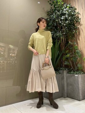 PROPORTION STAFFさん（レディース・162cm）の冬コーディネート