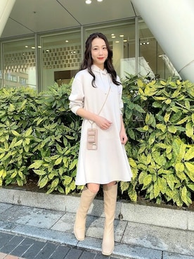 PROPORTION STAFFさん（レディース・153cm）の冬コーディネート