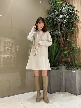 PROPORTION STAFFさん（レディース・162cm）の冬コーディネート