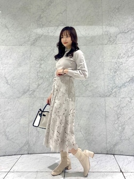 PROPORTION STAFFさん（レディース・155cm）の冬コーディネート