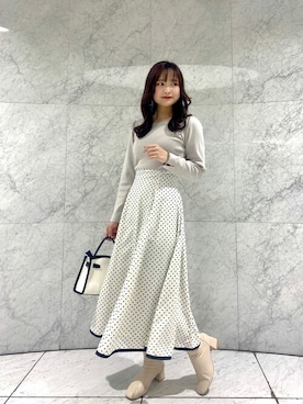 PROPORTION STAFFさん（レディース・155cm）の冬コーディネート