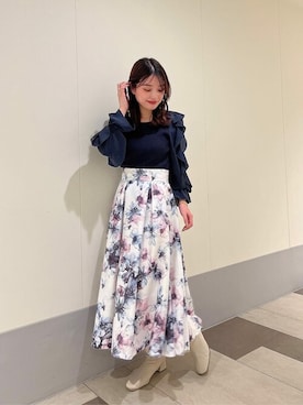 PROPORTION STAFFさん（レディース・158cm）の冬コーディネート