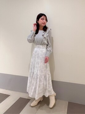 PROPORTION STAFFさん（レディース・158cm）の冬コーディネート