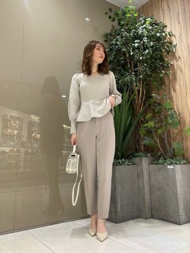 PROPORTION STAFFさん（レディース・162cm）の春コーディネート