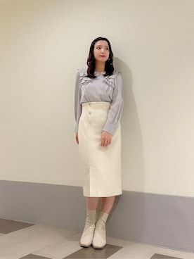 PROPORTION STAFFさん（レディース・158cm）の春コーディネート