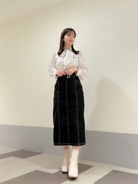 PROPORTION STAFFさん（レディース・158cm）の春コーディネート