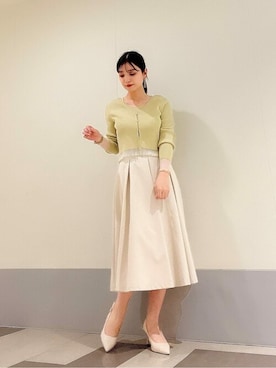 PROPORTION STAFFさん（レディース・158cm）の春コーディネート