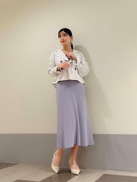 PROPORTION STAFFさん（レディース・158cm）の春コーディネート