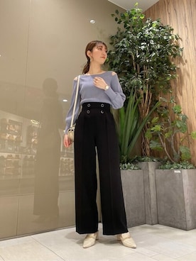 PROPORTION STAFFさん（レディース・162cm）の春コーディネート