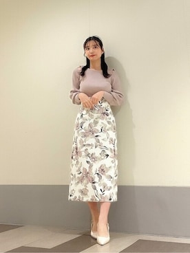 PROPORTION STAFFさん（レディース・158cm）の春コーディネート