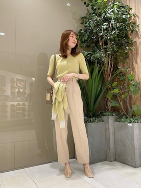 PROPORTION STAFFさん（レディース・162cm）の春コーディネート