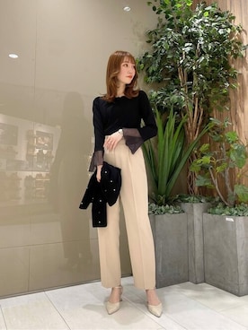 PROPORTION STAFFさん（レディース・162cm）の春コーディネート