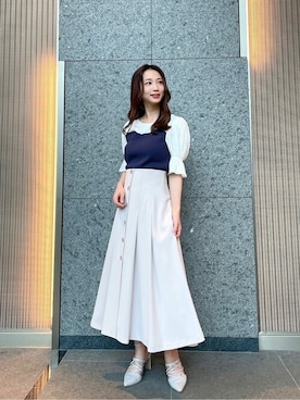 PROPORTION STAFFさん（レディース・153cm）の春コーディネート