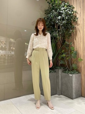 PROPORTION STAFFさん（レディース・162cm）の春コーディネート