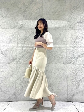 PROPORTION STAFFさん（レディース・155cm）の春コーディネート