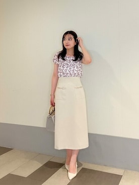 PROPORTION STAFFさん（レディース・158cm）の春コーディネート