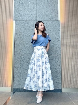 PROPORTION STAFFさん（レディース・153cm）の春コーディネート