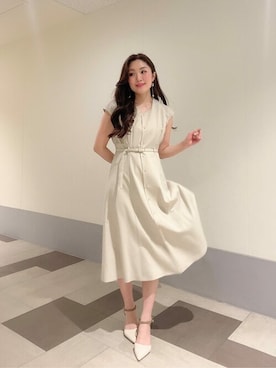 PROPORTION STAFFさん（レディース・156cm）の春コーディネート